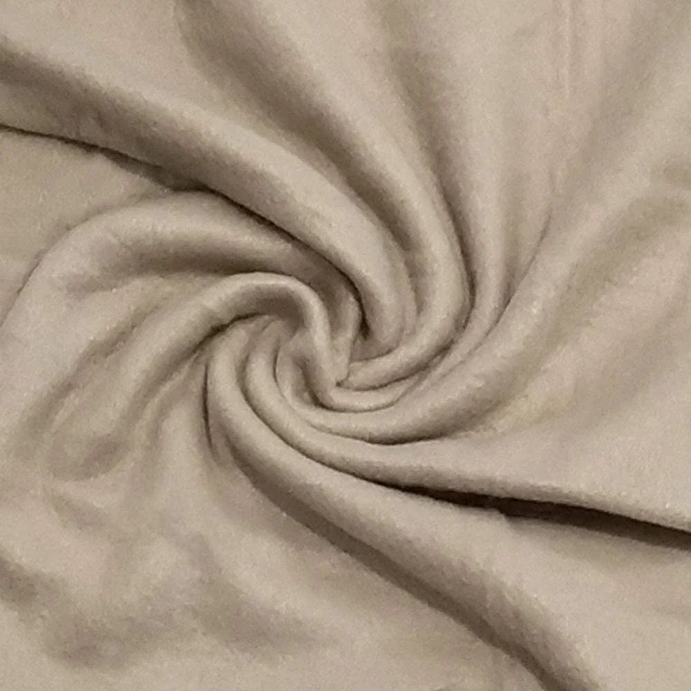 Single Solid Color Hypoallergenic 60”L X 50”W Fleece Throw Blanket for Fall, Winter, Spring, Summer, Men, Women, Children & Pets in Khaki