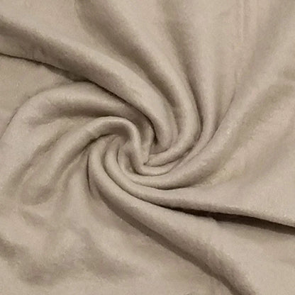 Single Solid Color Hypoallergenic 60”L X 50”W Fleece Throw Blanket for Fall, Winter, Spring, Summer, Men, Women, Children & Pets in Khaki